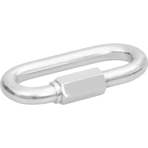Karabiner Strend Pro, anyával, 12 mm, 10 db-os csomag
