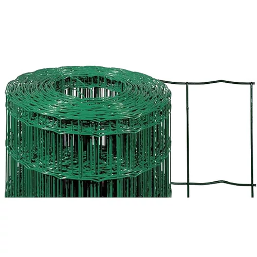 Kerítés EUROPLAST 1, 2000/100x50/2,20 mm, zöld, RAL 6005, horganyzott + PVC, 25 m-es tekercs