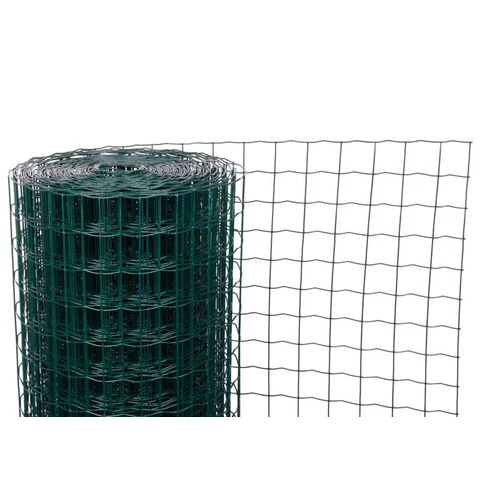 Kerítés EUROPLAST 3, 1250/50x50/2,20 mm, zöld, RAL 6005, horganyzott + PVC, 25 m-es tekercs
