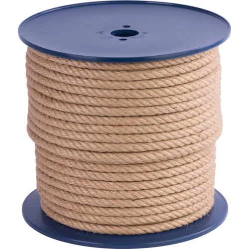 Kötél Strend Pro Premium, jutából, természetes, 12 mm, sodrott, H-100 m