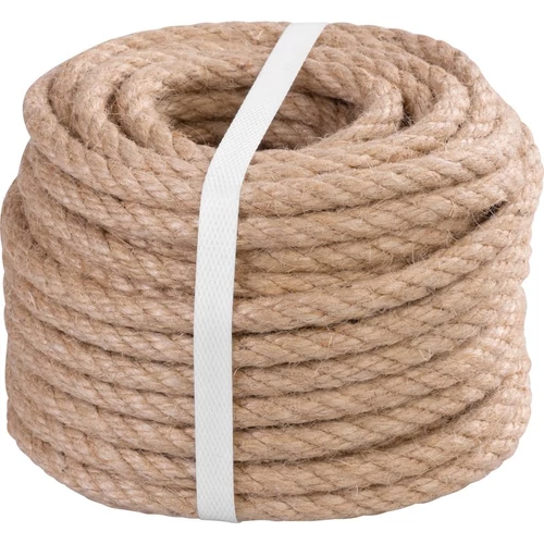 Kötél Strend Pro Premium, jutából, természetes, 10 mm, sodrott, H-20 m
