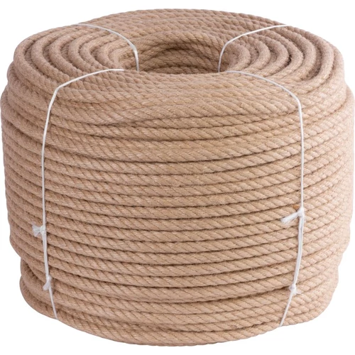 Kötél Strend Pro Premium, jutából, természetes, 12 mm, sodrott, H-220 m