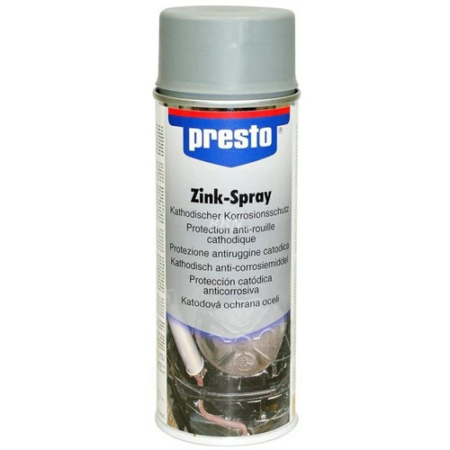 Spray presto® Cink, alapozó, 400 ml, szürke
