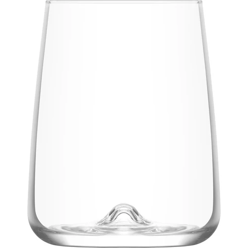 Pohár LAV Terra, üveg, vízhez, 360 ml, 64x100 mm, 6 db-os csomag