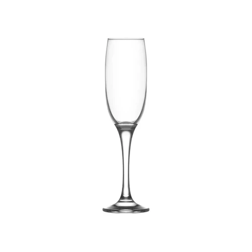 Pohár LAV Fame, üveg, pezsgőhöz, 215 ml, 49x230 mm, 6 db-os csomag