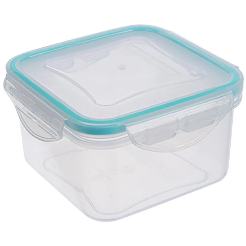 Ételhordó MagicHome Lunchbox Q804 400 ml, négyzet alakú, Clip