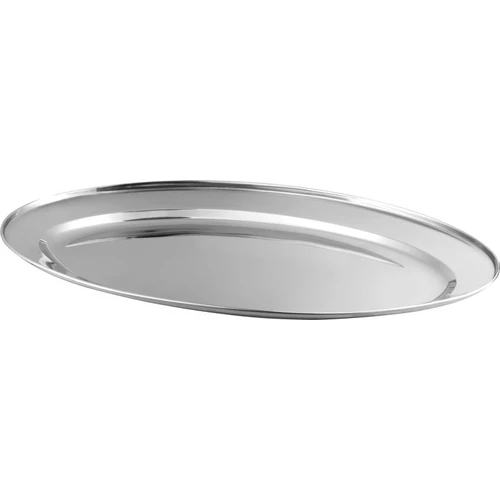 Tálca MagicHome EOT, 40 cm, rozsdamentes acél, ovális, tortatálca