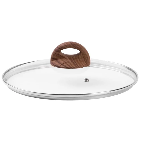 Fedő MagicHome Marble Line, üveg, 24 cm