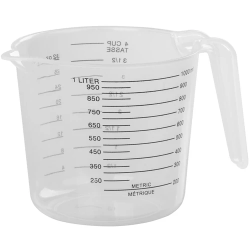 Mérőedény MagicHome, 1000 ml, kiöntővel, műanyag