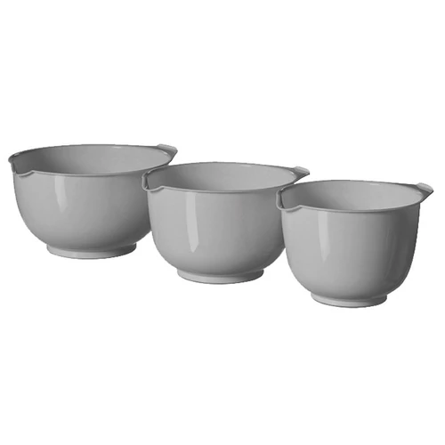 Tálkaszett Curver®, 3 db, habveréshez, 1500/2000/2500 ml, szürke