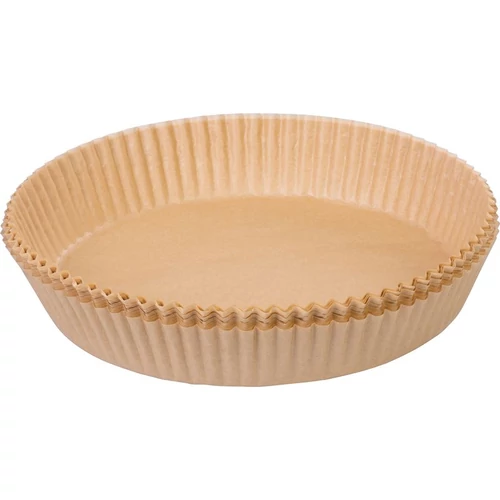 Betét MagicHome, papír, forrólevegős fritőzbe, 20x4,5 cm, csomag 50 db, kerek