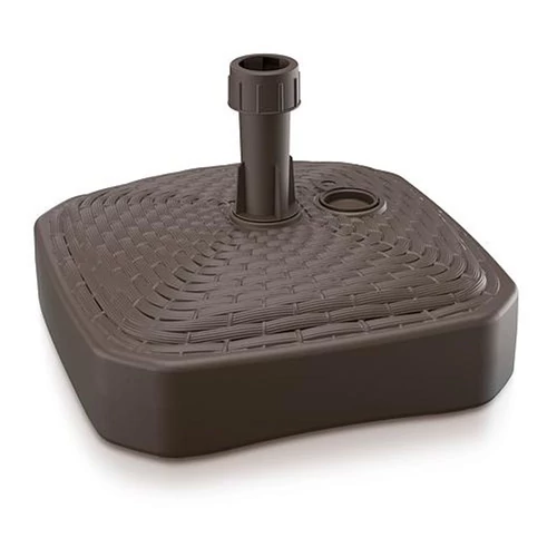 Állvány MPKR, barna, 390x390 mm, PVC, kerti napernyőhöz/esernyőhöz 20-26 mm