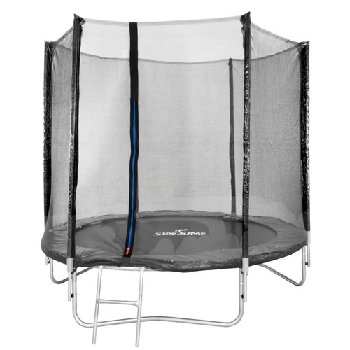 Háló Skipjump GS08, védő, külső, trambulinokhoz, PE, fekete, 244 cm