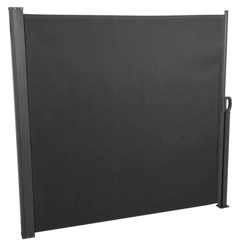 Napellenző Strend Pro, kihúzható, oldalsó, kültéri, szürke, 3x1,6 m
