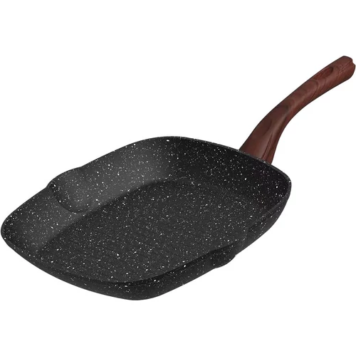 Serpenyő MagicHome Black Marble Line, grill, 28 cm