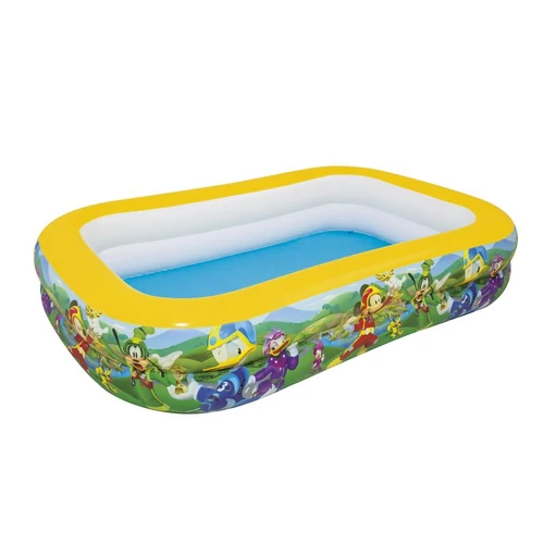 Medence Bestway® 91008, Mickey Mouse, gyermek, felfújható, 262x175x51 cm