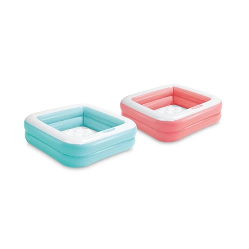 Medence Intex® 57100, Play box, gyermek, felfújható, vegyes színek, 0,86x0,86x0,25 m