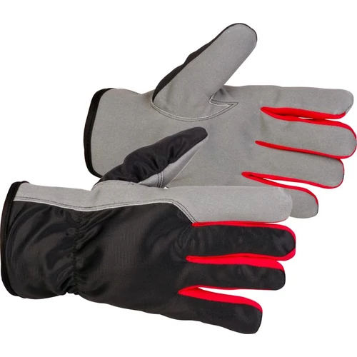 Kesztyű Strend Pro Bertus Winter, téli, védő, bélelt, textil/bőr, méret 11/XXL, bliszter