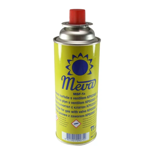 Gázpatron Meva 227 g, 390 ml, bután, szelepes