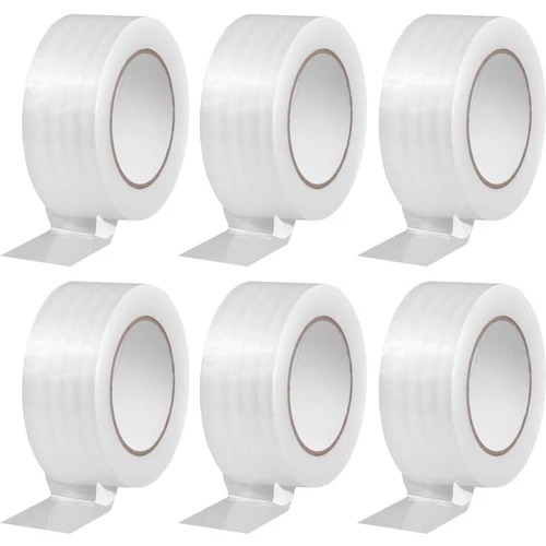 Szalag Strend Pro, 48 mm, Hossz: 130 m, 45 µm, OPP, csomagoló, ragasztó, átlátszó, csomag: 6 db