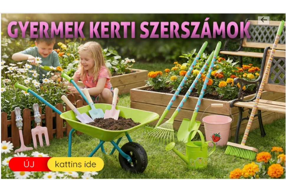 Gyermek kerti szerszámok