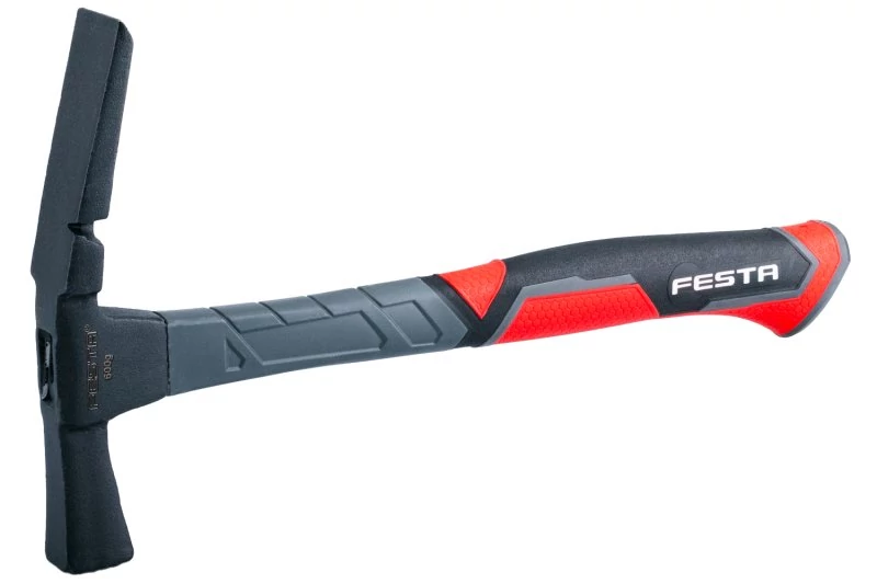 Lev Festa kőműves kalapács 600g, 37cm, üvegszálas nyél, szöghúzó núttal