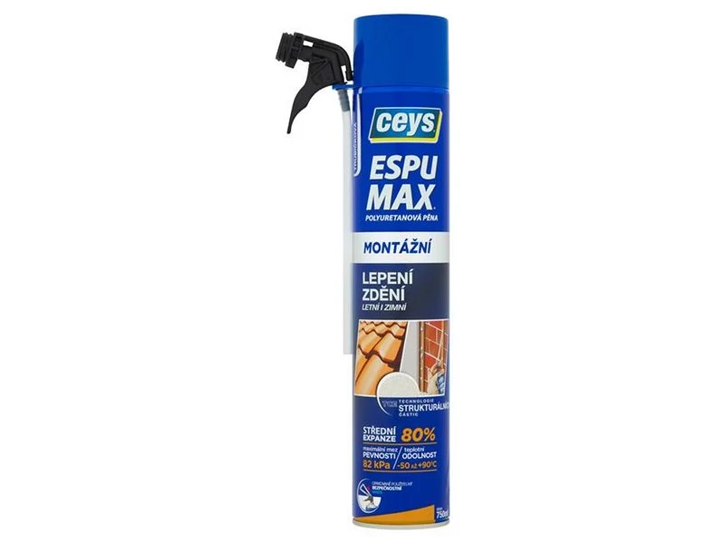 Hab Ceys Espumax PU, szerelő és rögzítő hab applikátorral, 750 ml
