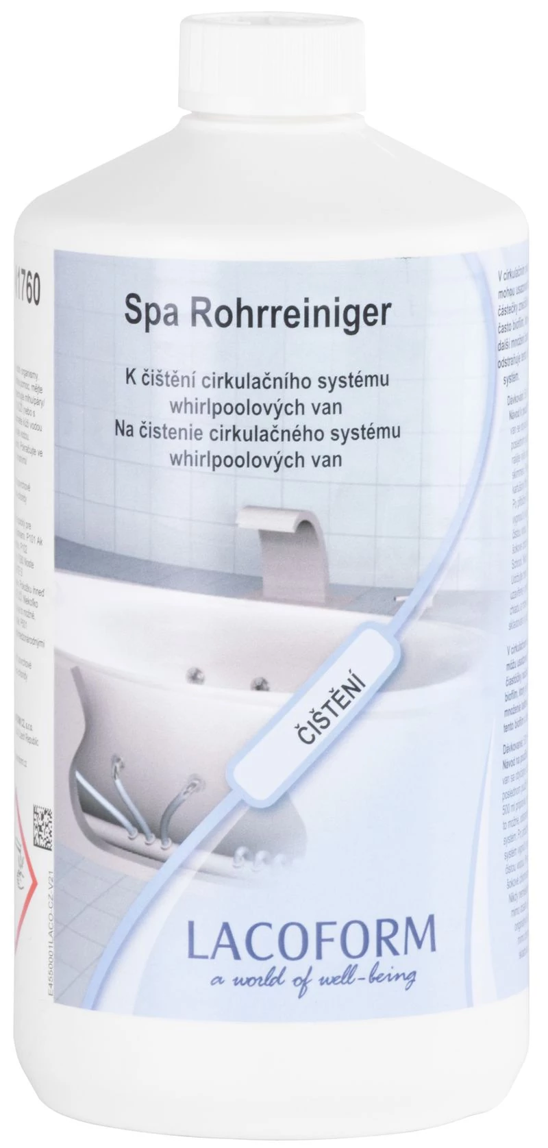 Csőtisztító Chemoform, SPA Rohrreiniger, 1 liter pezsgőfürdőhöz