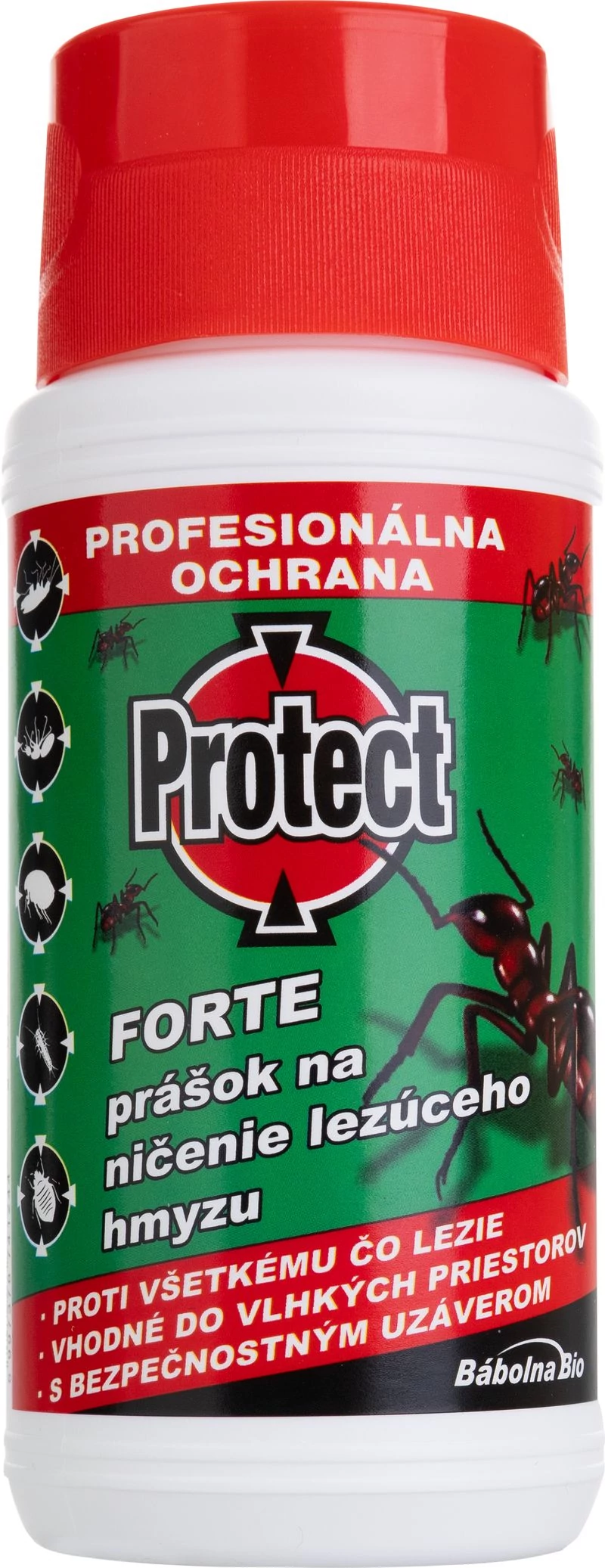 Por PROTECT FORTE, hangyák és kúszó rovarok ellen, 100 g
