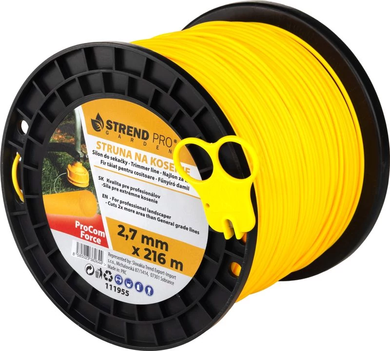 Damil vágáshoz ProCom Force 2,7 mm, Spool H-216 m, kerek