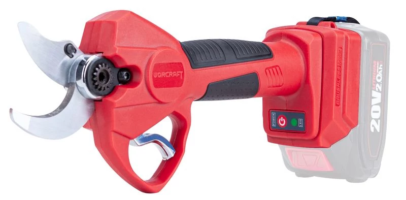 Worcraft CSC-S20LiB, 20 V, Li-Ion, akkus ágvágó olló, 30 mm