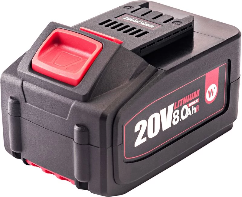 Akkumulátor Worcraft CLB-20V-8.0, ShareSYS, 8000 mAh, S20Li, gyorstöltés