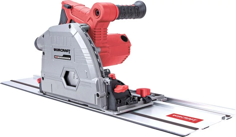 Fűrész Worcraft TS12-165A, 1200W, 54 mm, körfűrész, merülő