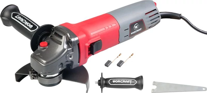 Worcraft AG08-125S, 820 W, 125 mm, M14, sarokcsiszoló, fordulatszám szabályozással  (D/1)
