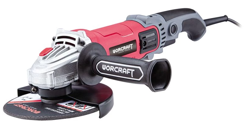 Csiszoló Worcraft AG14-150S, 1400W, 150 mm, M14, sarok, fordulatszám-szabályozással
