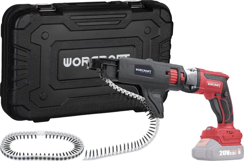 Csavarhúzó Worcraft CDIS-S20LiB ShareSYS, gipszkartonhoz, 20V, Li-ion, szénkefe nélküli