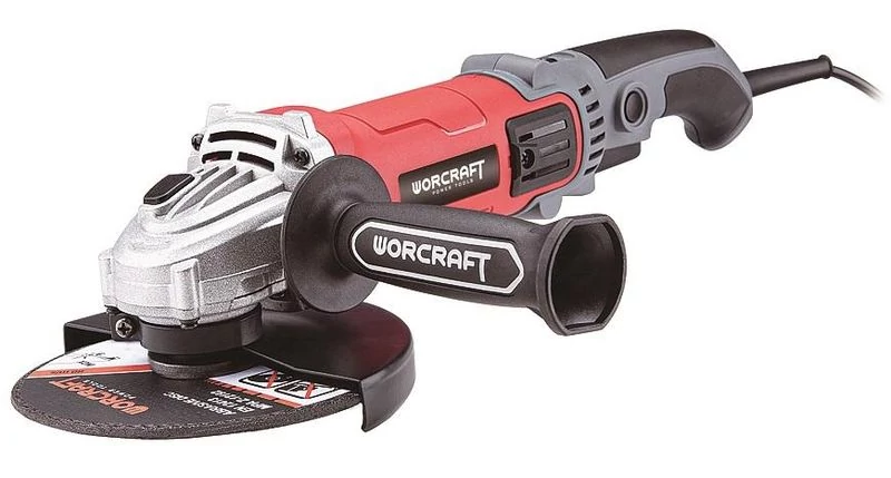 Sarokcsiszoló Worcraft AG14-125S, 1400W, 125 mm állítható fordulatszám (D/1)