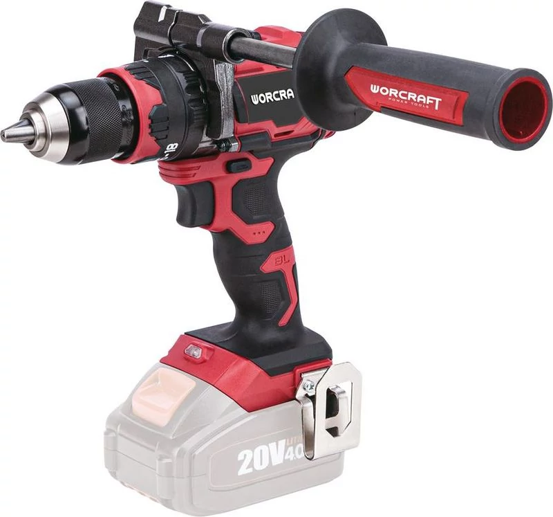 Csavarhúzó Worcraft CHD-S20LiBH ShareSYS, 20V Li-ion, 100Nm, szénkefe nélküli, ütvefunkcióval