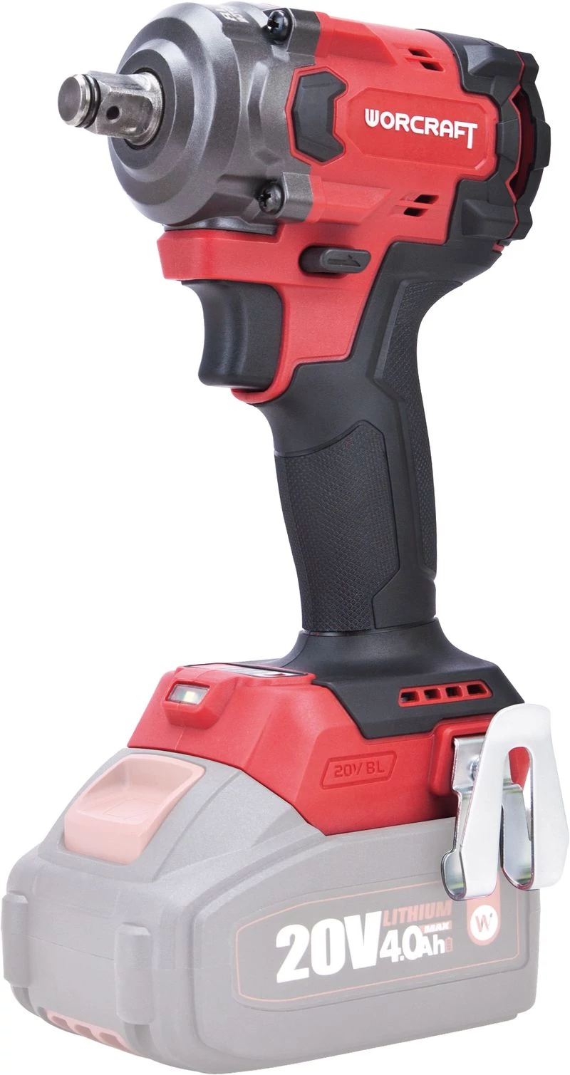 Ütvecsavarozó Worcraft CIW-S20LiB-450 ShareSYS, 20V Li-Ion, ütve, 410Nm, 1/2