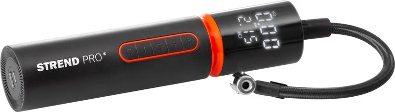 Kompresszor Strend Pro, 5 az 1-ben, kézi, 150 psi, 10,3 bar, LED világítás, akkumulátoros pumpa
