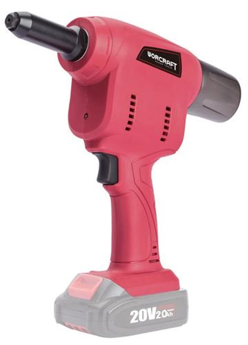 Pisztoly Worcraft CRG-S20Li ShareSYS, 20V Li-Ion, szegecselő
