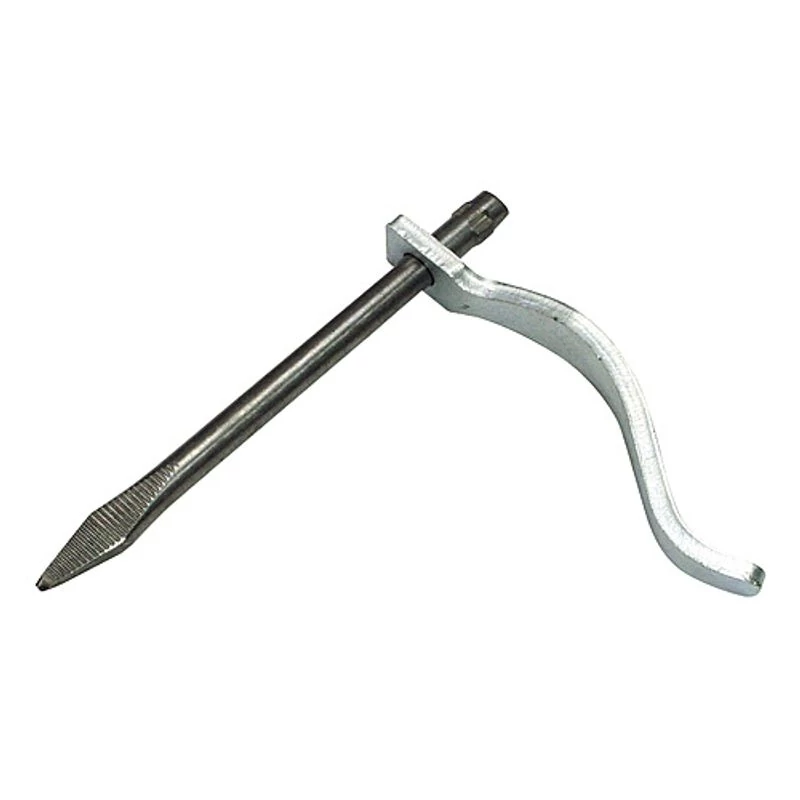 Falazó kampó, négyszögletes, 140 mm, horganyzott