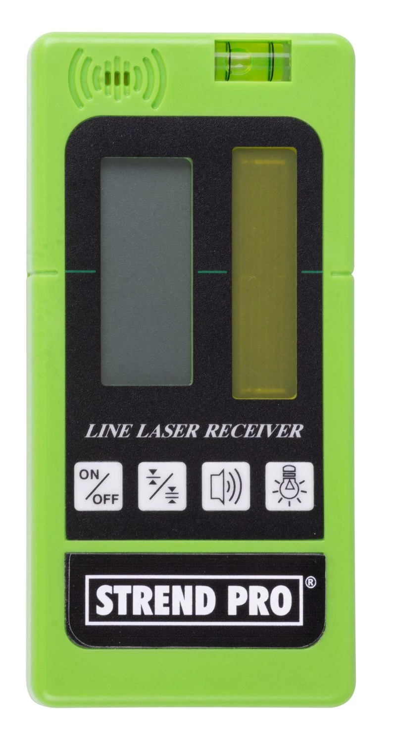 Detektor Strend Pro GREEN and RED, Zöld lézer, távvevő lézerhez, univerzális
