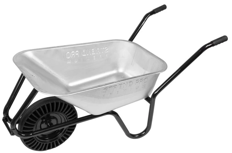 Talicska Strend Pro Premium Fortis D-2, Zn, SR tömör kerék, 85 liter, max. 180 kg, (szétszerelve)
