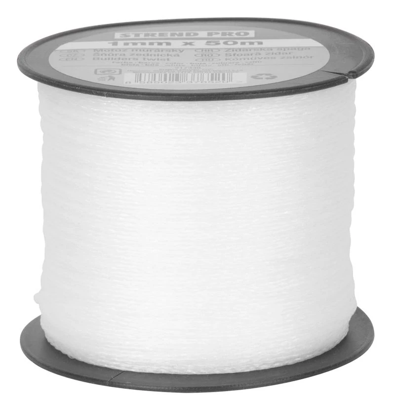 Zsinór Strend Pro, fehér, 1,7 mm, L-50 m, kőműves