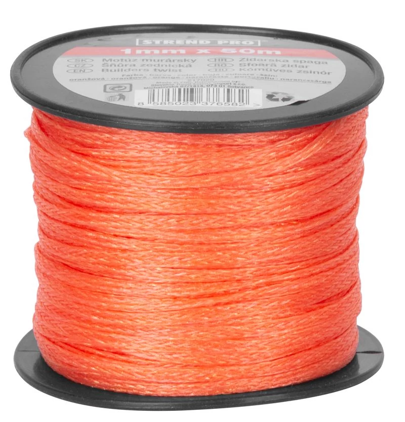 Zsinór Strend Pro, narancssárga, 1 mm, L-50 m, kőműves