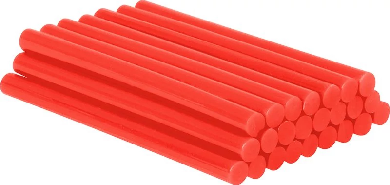 Ragasztórúd Strend Pro GS-201C, 100x07 mm, piros, 24 db-os csomag, olvadó, ragasztó, ragasztópisztol