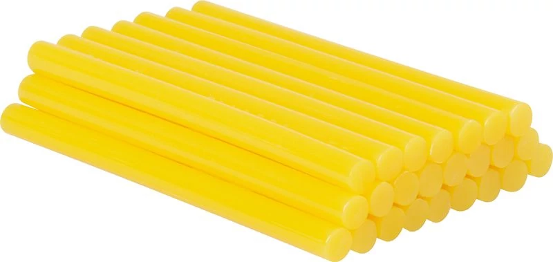 Ragasztórúd Strend Pro GS-202D, 100x11 mm, sárga, 24 db-os csomag, olvadó, ragasztó, ragasztópisztol