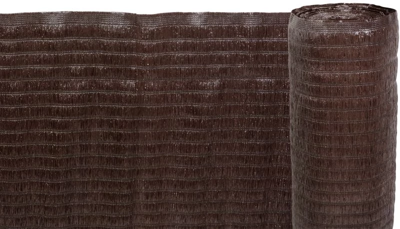 Árnyékoló háló BrownDecor W101, 2x50 m, UV, 230 g/m2, 95% barna