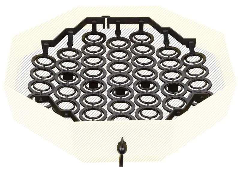 Rendszer CLEO IPEE-6, forgatáshoz, fácántojás